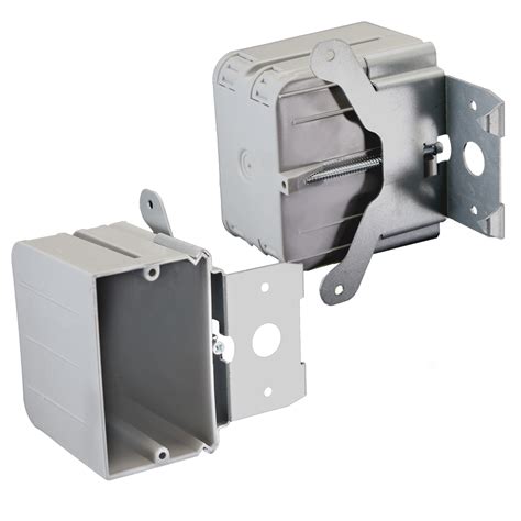 adjustable electrical box brackets|adjustable depth ceiling electrical box.